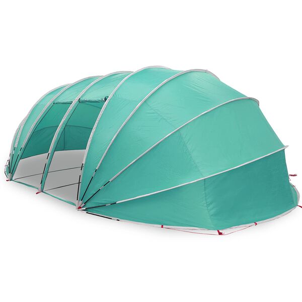 vidaXL Tenda de Piscina Domo Azul 640 x 432 x 205 cm