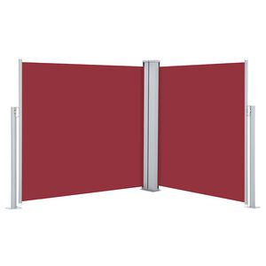 vidaXL Toldo lateral retr&aacute;til 100x600 cm vermelho