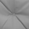vidaXL Almofad&atilde;o para cadeira de baloi&ccedil;o 100 cm cinzento