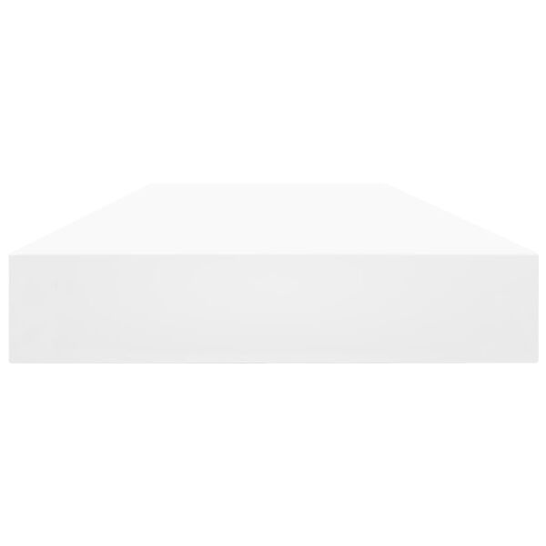 vidaXL Prateleiras para estante 4pcs 100x10x1,5cm contraplacado branco