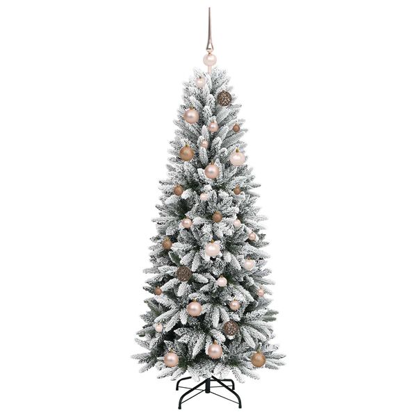 vidaXL &Aacute;rvore de Natal Artificial com 150 LEDs Branco 150 cm
