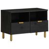 vidaXL M&oacute;vel de TV 70x33x46 cm derivados de madeira preto