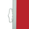 vidaXL Toldo lateral retr&aacute;til 120x300 cm vermelho