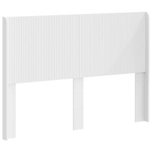 vidaXL Cabeceira Branco Derivados de Madeira