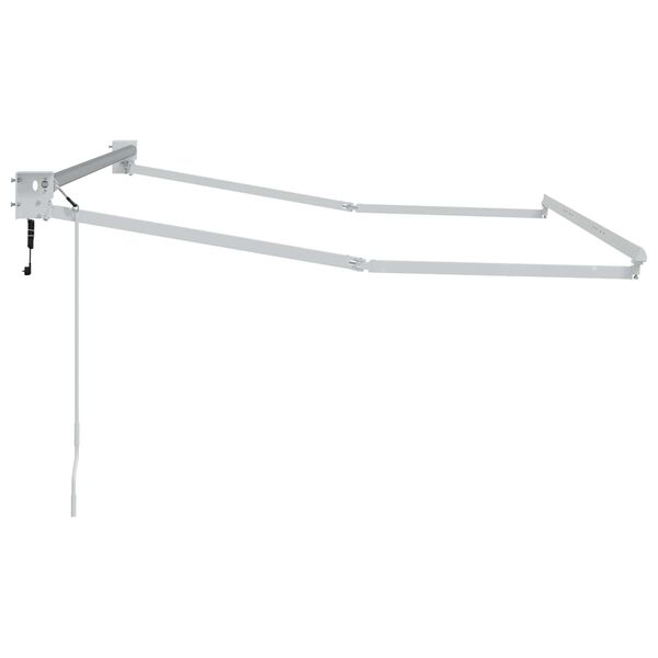 vidaXL Estrutura do Toldos Retr&aacute;teis El&eacute;tricos Branco 2,5 x 2 m