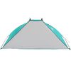 vidaXL Tenda de praia 268x223x125 cm poliéster 185T verde-mar