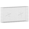 vidaXL Gabion com Arame de 5 mm e Malha de 5x5 cm 100x20x50 cm