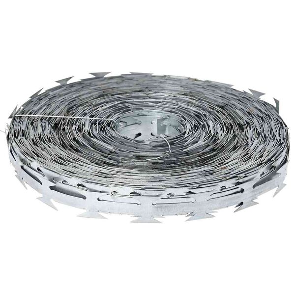 vidaXL Fio L&acirc;mina Prateado 5000 x 1,9 cm A&ccedil;o galvanizado