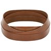 vidaXL Pulseira de Couro Castanho 200 x 4 cm Couro