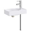 vidaXL Cub&iacute;culo de Banheiro Cromo 40,5 x 22,5 x 11,5 cm Metal