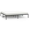 vidaXL Estrutura de cama 193x203 cm metal preto