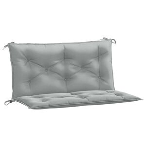 vidaXL Almofad&otilde;es banco jardim 2pcs 100x50x7cm mesclado tecido
