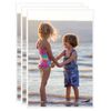 vidaXL Molduras para parede ou mesa 3 pcs 21x29,7 cm MDF branco