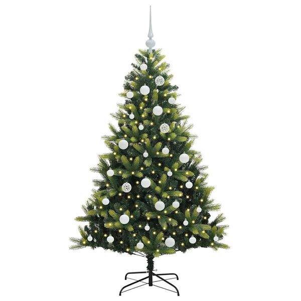 vidaXL &Aacute;rvore de Natal Artificial com Hastes Flex&iacute;veis 150 LEDs 150 cm