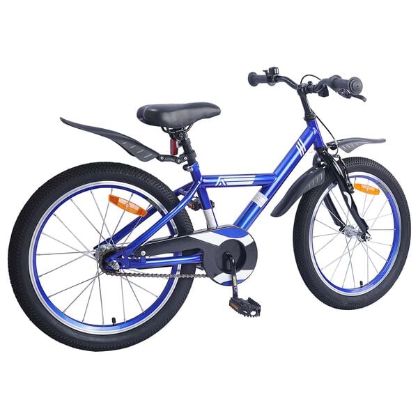 vidaXL Bicicleta Infantil 20 Polegadas para 6-11 Anos Azul Escuro