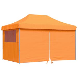 vidaXL Tenda de Festa 292 x 440 x 315 cm Laranja Tecido Oxford
