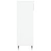 vidaXL Sapateira 40x36x105 cm derivados de madeira branco brilhante