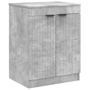 vidaXL Arm&aacute;rio de Banheiro Cinzento Cimento 54 x 41 x 70 cm