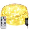 vidaXL Luz de Corda 480 LED Branco quente 20 m