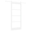 vidaXL Porta Deslizante ORKDAL Branco 93 x 211 cm
