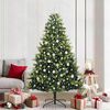 vidaXL &Aacute;rvore de Natal Artificial Articulada 300 LEDs Verde 210 cm