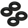 vidaXL C&acirc;mara-de-ar p/ carrinho de carga 4 pcs 3,00-4 260x85 borracha