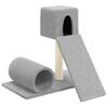 vidaXL &Aacute;rvore p/ gatos c/ poste arranhador sisal 59 cm cinzento-claro