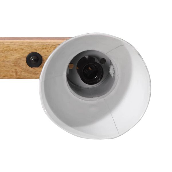 vidaXL Candeeiro de parede 25 W 45x25 cm E27 azul desgastado