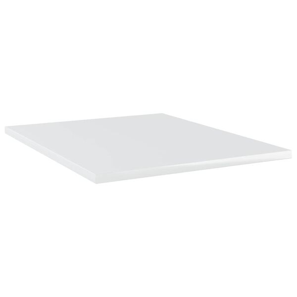 vidaXL Prateleiras para estante 4 pcs 40x50x1,5cm contraplacado branco