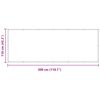 vidaXL Tela de Varanda Branco 110 x 300 cm Tecido Oxford