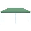 vidaXL Tenda para festas pop-up dobrável 580x292x315 cm verde