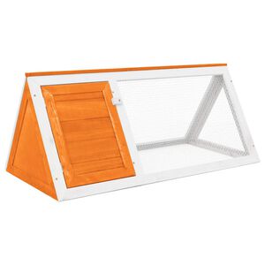 vidaXL Gaiola para coelho madeira