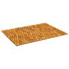 vidaXL Tapetes de banho Natural 85 x 120 cm Madeira S&oacute;lida de Ac&aacute;cia