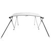 vidaXL Toldo 4 arcos Bimini paredes malha laterais 243x(170-182)x137cm