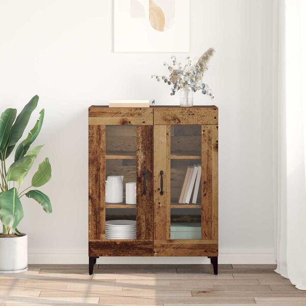 vidaXL Buffet Madeira Antiga 69,5 x 34 x 90 cm