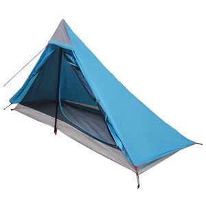 vidaXL Barraca para Caminhadas Azul 222 x 85 x 125 cm