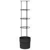 vidaXL Cultivador de Tomates Preto &Oslash; 32 x 127 cm PP