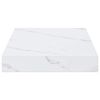 vidaXL Prateleira de Parede 2 pcs M&aacute;rmore Branco 40 x 23,5 x 4 cm
