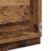 vidaXL Espelho Madeira Antiga 90 x 8,5 x 37 cm Madeira processada