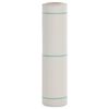 vidaXL Tela para ervas daninhas 0,5x200 m PP branco