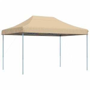 vidaXL Tenda para festas pop-up dobr&aacute;vel 410x279x315 cm bege