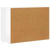 vidaXL Buffet Branco Brilhante 80,5 x 35 x 59 cm Madeira processada