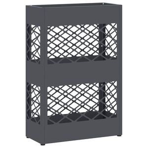 vidaXL Suporte para Guarda-chuva de chuva Antracite 28 x 12 x 41 cm