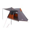vidaXL Tenda t&uacute;nel Cinza e Laranja 475 x 220 x 192 cm