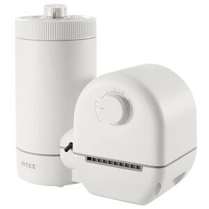 INTEX Bomba de Filtro INTEX Branco 8.6 Polipropileno e A&ccedil;o