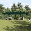 vidaXL Tenda de Festa Verde 800 x 400 x 266 cm Polietileno e A&ccedil;o