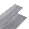 vidaXL Pranchas de Piso PVC Autoadesivas 30,5 x 61 cm 28 pcs PVC