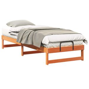 vidaXL Estrutura da Cama Castanho 90 x 210 cm