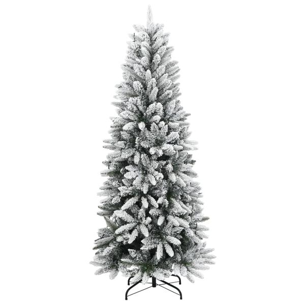 vidaXL &Aacute;rvore Natal artificial c/ 300 luzes LED e flocos de neve 210cm