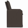 vidaXL Cadeiras de Jantar 2 pcs Cinzento escuro 57 x 67 x 98 cm Linho